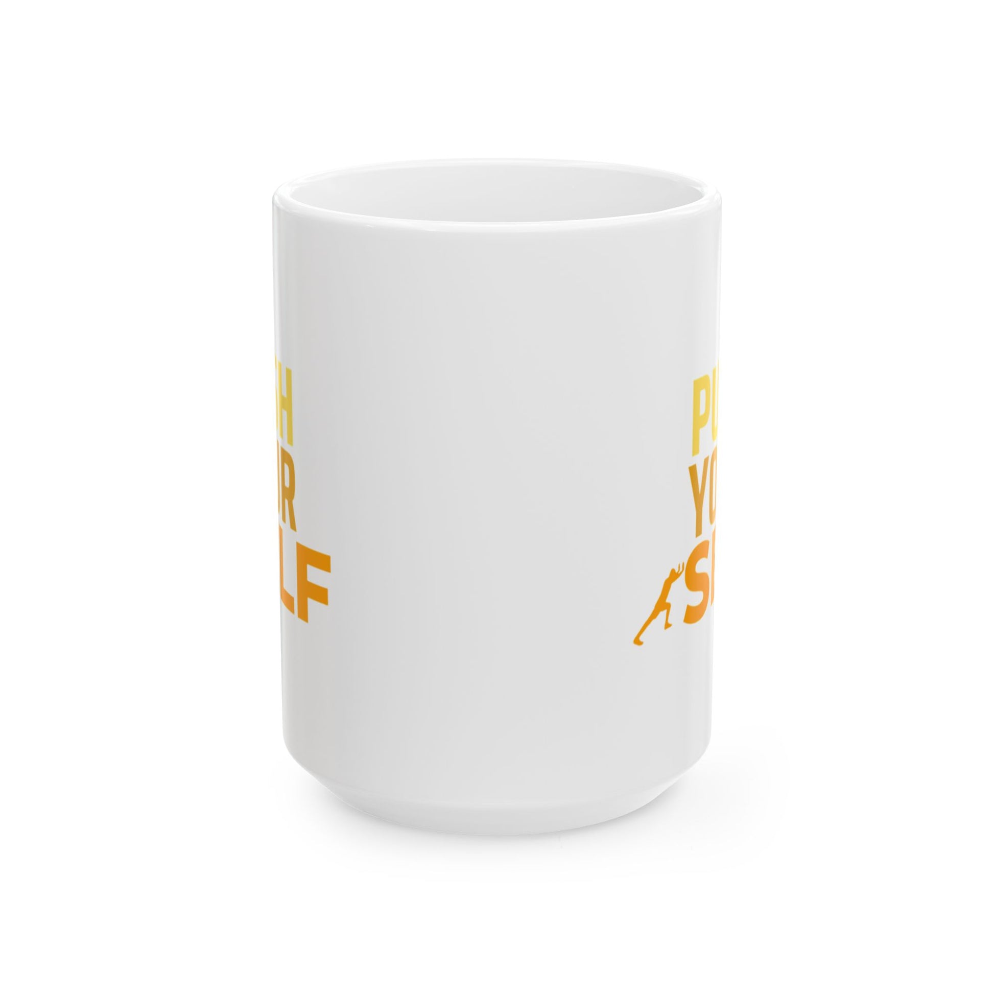 Motivational Ceramic Mug, Self-Love Gift, Yoga Enthusiast, Fitness Inspiration, Coffee Cup, Mindfulness Reminder