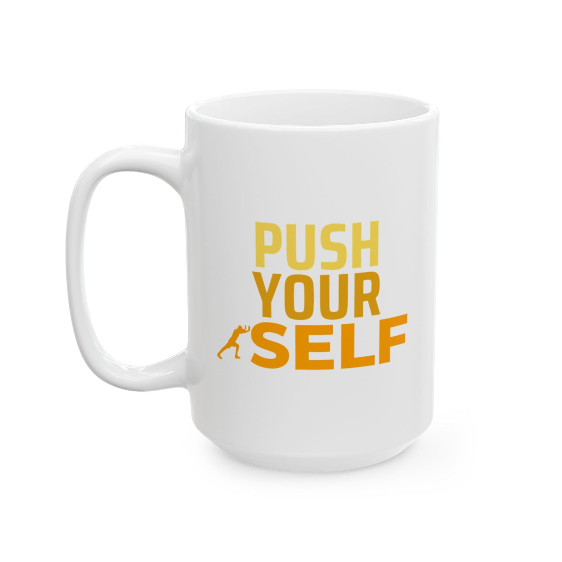 Motivational Ceramic Mug, Self-Love Gift, Yoga Enthusiast, Fitness Inspiration, Coffee Cup, Mindfulness Reminder