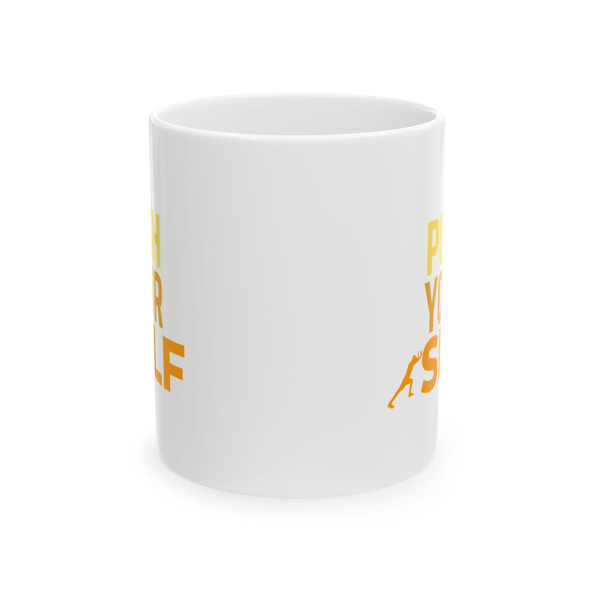Motivational Ceramic Mug, Self-Love Gift, Yoga Enthusiast, Fitness Inspiration, Coffee Cup, Mindfulness Reminder