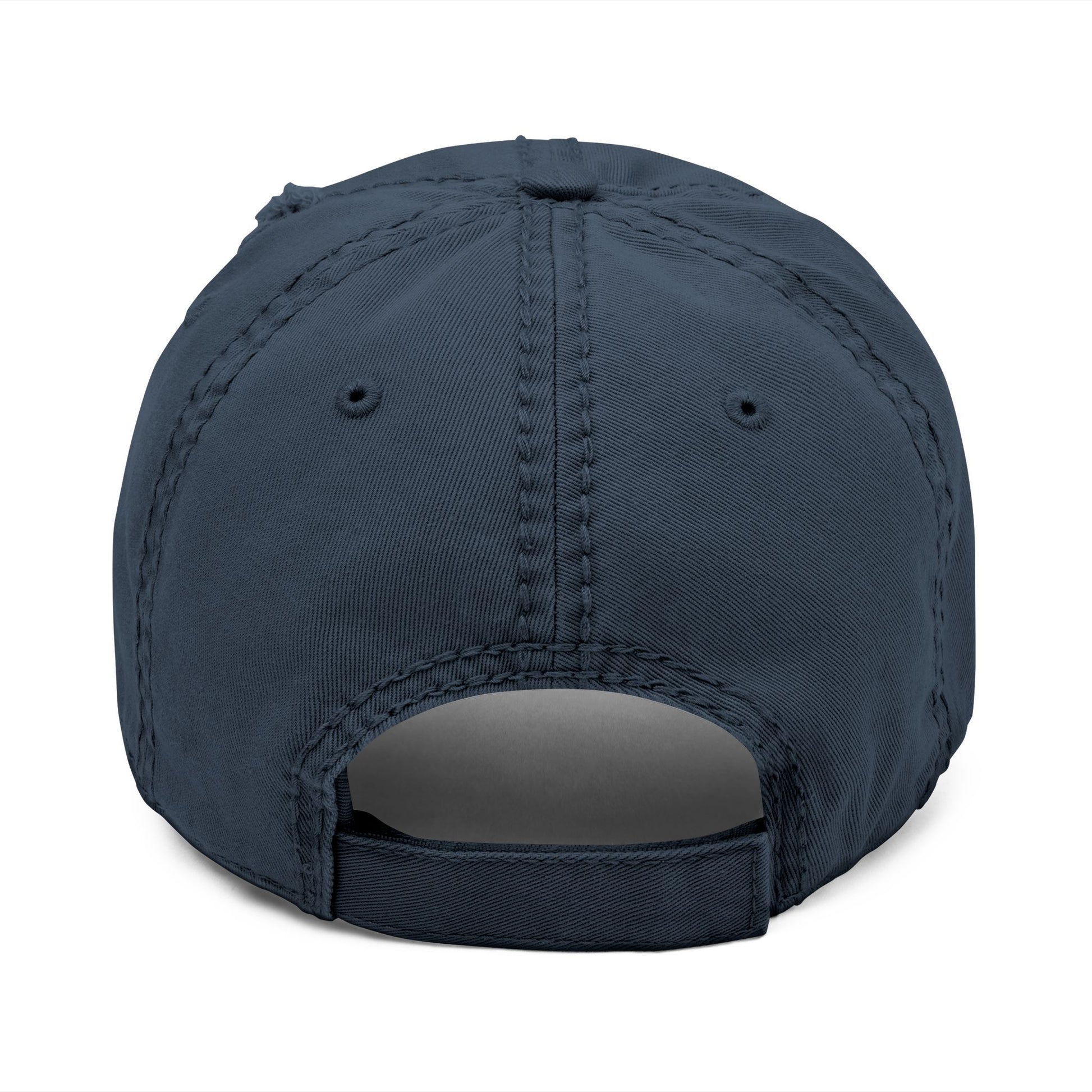 Distressed Dad Hat with Embroidery, Vintage Cap, Casual Hat, Gift for Dad, Relaxed Fit Hat, Father's Day Gift