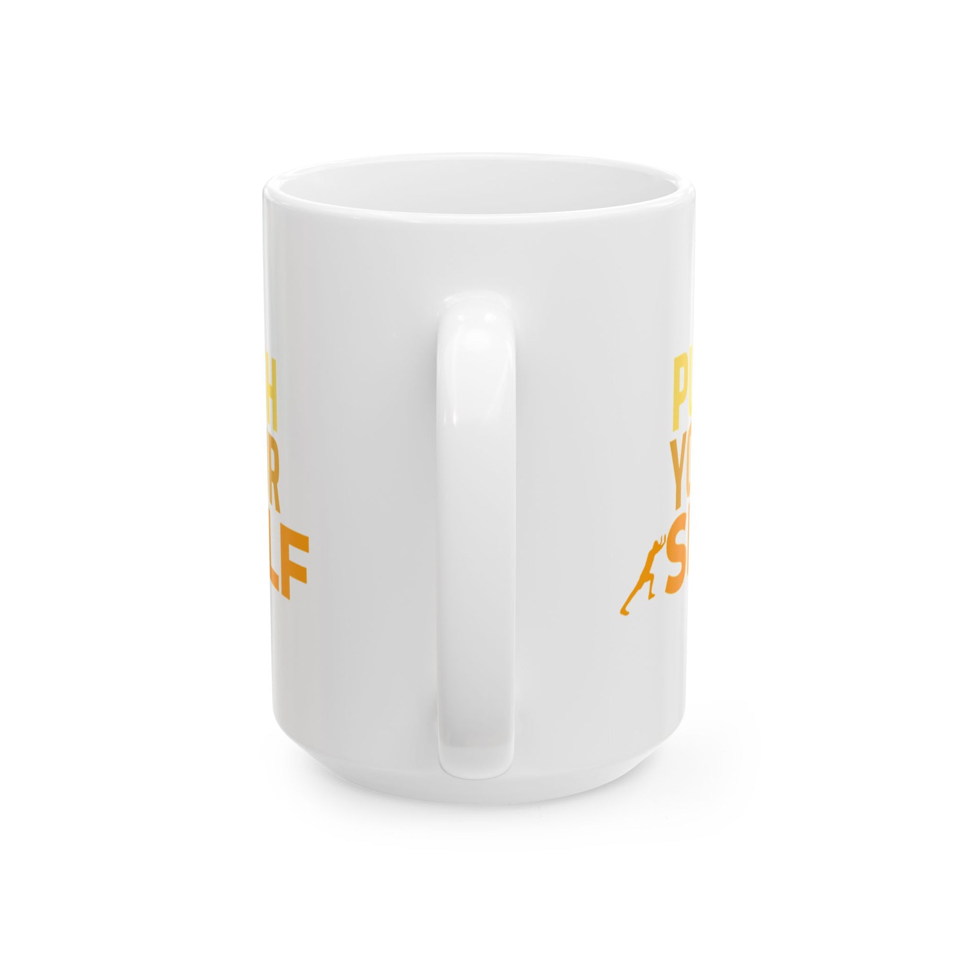 Motivational Ceramic Mug, Self-Love Gift, Yoga Enthusiast, Fitness Inspiration, Coffee Cup, Mindfulness Reminder