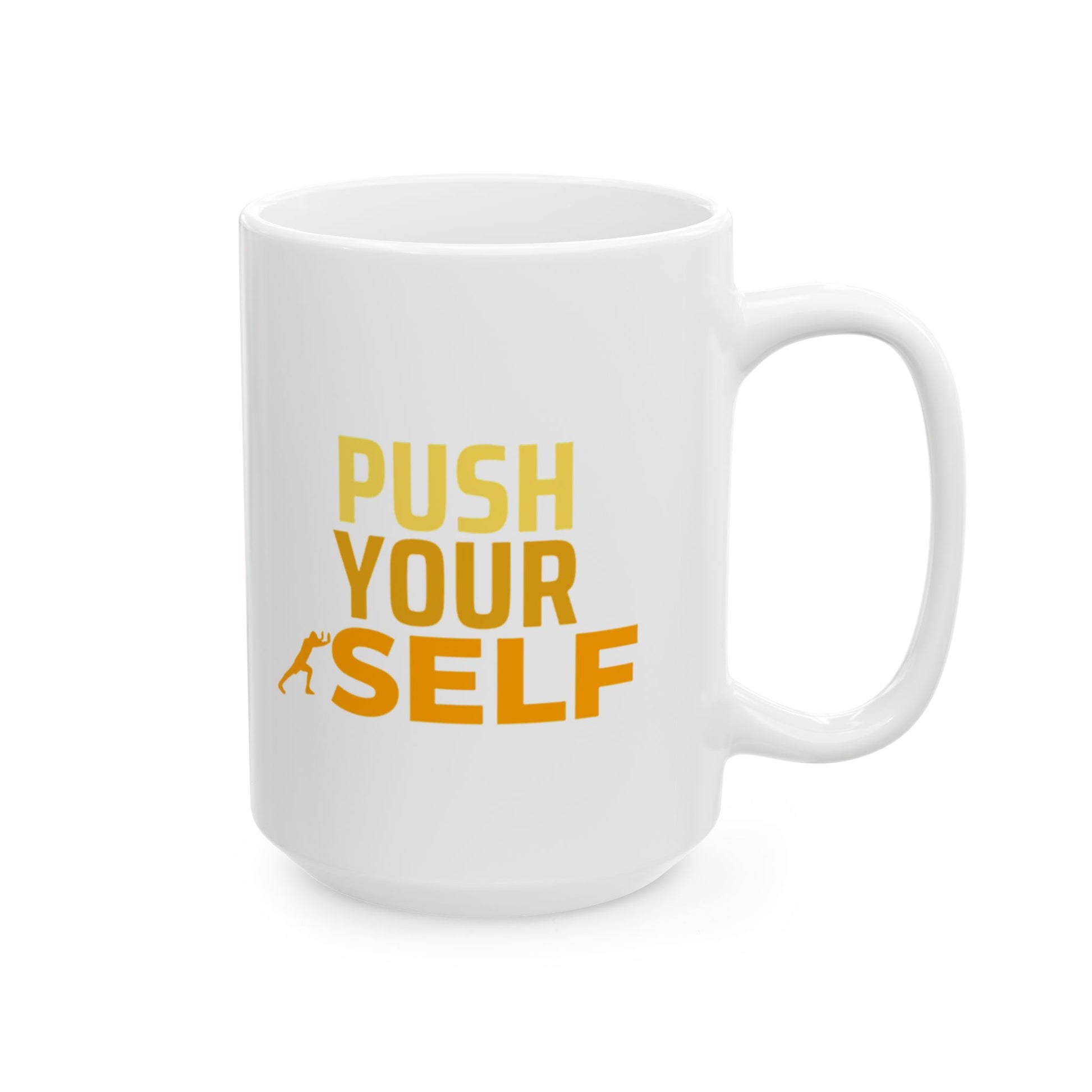 Motivational Ceramic Mug, Self-Love Gift, Yoga Enthusiast, Fitness Inspiration, Coffee Cup, Mindfulness Reminder
