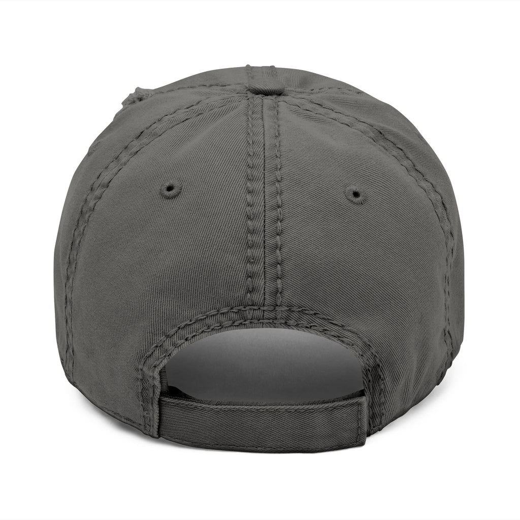 Distressed Dad Hat with Embroidery, Vintage Cap, Casual Hat, Gift for Dad, Relaxed Fit Hat, Father's Day Gift